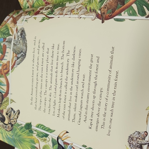 The great kapok tree a tale of the amazin rain forest kids book - Picture 4 of 7